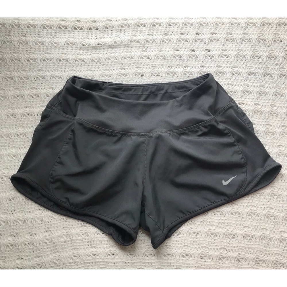 Gray Nike Dri-fit Crew Shorts// XS